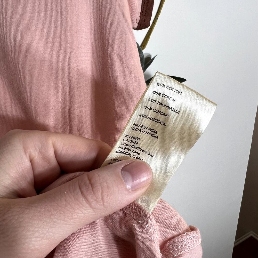 Pilcro Peach Ringer Tee - Picture 3 of 4